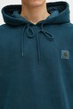 Carhartt WIP bluza bawełniana Hooded Vista Sweat turkusowy I029523.0AUGD