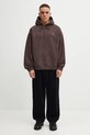 Carhartt WIP bluza bawełniana Hooded Vista Sweat I029523.33HGD brązowy