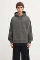 Carhartt WIP bluza bawełniana Hooded Vista Sweat bawełna szary I029523.89GD