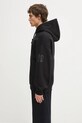 Памучен суичър Carhartt WIP Hooded Hackwork Sweat I035641.2JQXX черен AW25