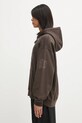 Carhartt WIP bluza bawełniana Hooded Hackwork Sweat I035641.3EEXX brązowy AW25