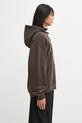 Carhartt WIP bluza bawełniana Hooded Hackwork Sweat brązowy I035641.3EEXX