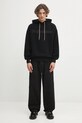 No Problemo bluza bawełniana Reverse Fleece Hoodie NP2002204 czarny