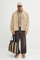 No Problemo felpa in pile Zip Through Fleece NP7000504 beige