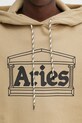 Aries bluza bawełniana Temple zielony AR2001204