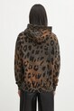 Odzież Aries bluza bawełniana Leopard Hoodie AR2003404 brązowy