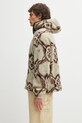 Daily Paper bluza polarowa Burned Shield Sherpa Hoodie 2521134 beżowy AW25