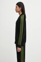 Needles bluza Rib Collar RW323 czarny AW25