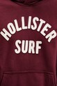 Μπλούζα Hollister Co. KI322.5388.530 μπορντό