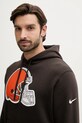 Nike bluza Club Logo Hoodie brązowy NKDK.2DI.9I.N09