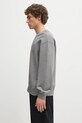 Maison Kitsuné bluza bawełniana Fox Head Comfort PM00304KM0341 szary AW25