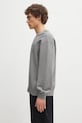 Maison Kitsuné cotton sweatshirt Fox Head Comfort PM00304KM0341 gray AW25