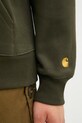 Carhartt WIP bluza Chase Neck Zip zielony I033665.3CBXX