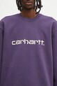 Carhartt WIP bluza Carhartt Sweat fioletowy I030546.38IXX