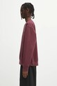 Carhartt WIP bluza American Script I025475.33KXX bordowy AW25