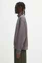 Carhartt WIP bluza Half Zip American Script I027014.33CXX szary AW25