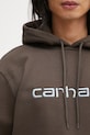 Carhartt WIP bluza Hooded Carhartt brązowy I030547.3CEXX