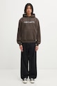 Carhartt WIP bluza Hooded Carhartt I030547.3CEXX brązowy