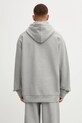 Odzież Carhartt WIP bluza Hooded American Script I028279.V6XX szary