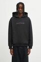 Ader Error bluza HOODIE z kapturem czarny BO01FWHD0101BK