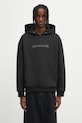 Ader Error sweatshirt HOODIE applique black BO01FWHD0101BK