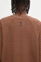 Ader Error bluza bawełniana SWEAT SHIRT BO01FWSW0103BR brązowy
