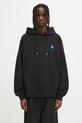 Ader Error bluza bawełniana HOODIE z kapturem czarny BO42FYHD0101BK