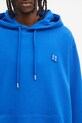 Ader Error bluza bawełniana HOODIE niebieski BO42FYHD0101BL