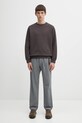 Gramicci bluza One Point Crew G308.FT brązowy