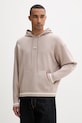 Filling Pieces felpa con cappuccio da uomo con viscosa Knit Hoodie beige 422532500265