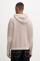 Abbigliamento Filling Pieces felpa con cappuccio da uomo con viscosa Knit Hoodie 422532500265 beige