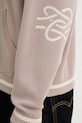 Filling Pieces felpa con cappuccio da uomo con viscosa Knit Hoodie 422532500265 beige