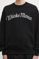 Хлопковая кофта Wacko Maria чёрный 25FW.WMC.SS08