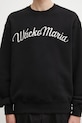 Bavlnená mikina Wacko Maria čierna 25FW.WMC.SS08