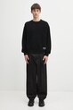 NEIGHBORHOOD bluza dwustronna bawełniana REVERSIBLE SWEAT 252UWNH.CSM07 czarny