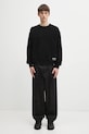 NEIGHBORHOOD reversible cotton sweatshirt REVERSIBLE SWEAT 252UWNH.CSM07 black