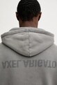 Axel Arigato hanorac de bumbac Distort Washed gri A3434001