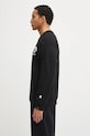 AAPE bluza Aaper Crew Neck AAPSWMC366XXP czarny AW25