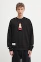 Odzież AAPE bluza Aaper Crew Neck AAPSWMC368XXP czarny