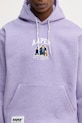 Кофта AAPE Aaper Hoodie фиолетовой AAPSWMC370XBP