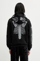 Odzież A Bathing Ape bluza Skeleton Shark 001ZPL801314M czarny