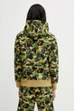 Odzież A Bathing Ape bluza bawełniana ABC Camo 001PPL801009M zielony