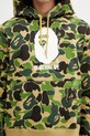 A Bathing Ape bluza bawełniana ABC Camo zielony 001PPL801009M