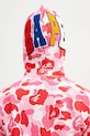 Pamučna dukserica A Bathing Ape ABC Camo 2nd 001ZPL801006M roza