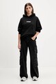 Barrow hanorac de bumbac negru F5BWUAHS047