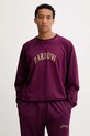 Barrow bluza bawełniana F5BWUASW026 fioletowy AW25