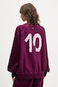 Odzież Barrow bluza bawełniana F5BWUASW026 fioletowy