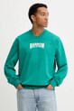 Barrow bluza bawełniana F5BWUASW042 zielony AW25