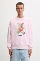 Barrow hanorac de bumbac print roz F5BWUASW048