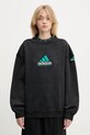 adidas Originals sweatshirt EQT Wash Crewneck JC8222 black AW25